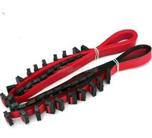 מ מ 2.54 אדום גובה 2x8Pin 16Pin המרכז הבינתחומי רצועת הכלים שטוח בכבלים F/F