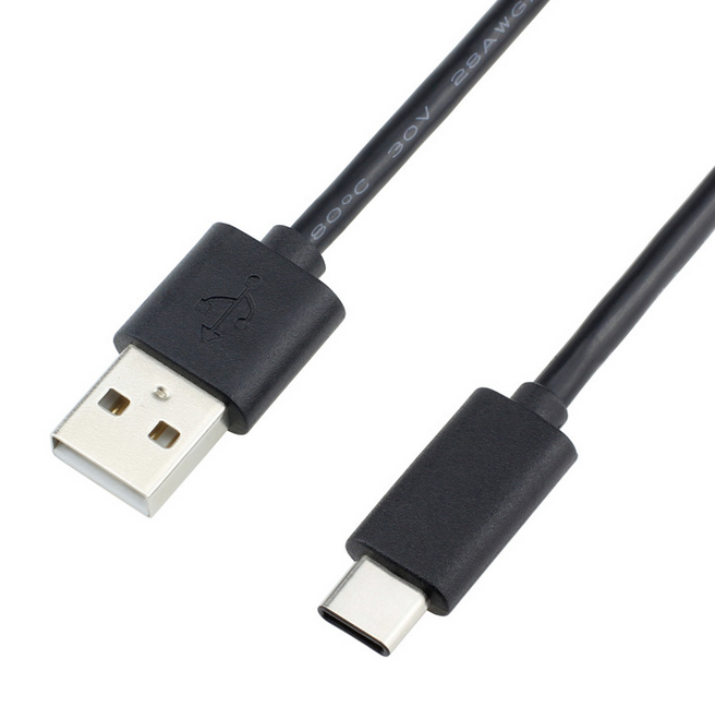 USB 2.0 Type C (USB-C) to Type A (USB-A) Cable.png