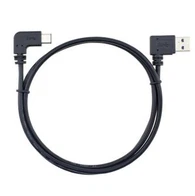 זווית ישרה USB3.0 לכבל סוג C 90 מעלות